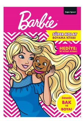 Barbie - Süper Kolay Boyama Kitabı