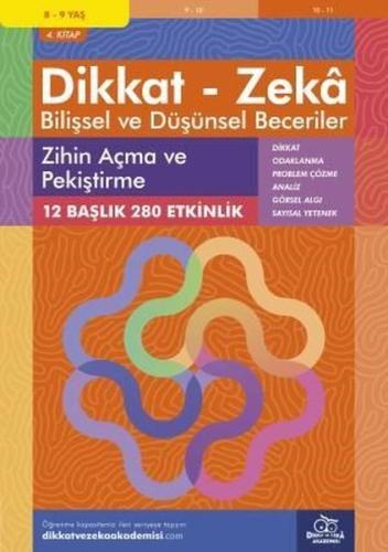 Dikkat Zeka - Bilişsel ve Düşünsel Beceriler 8-9 Yaş Zihin Açma ve Pek