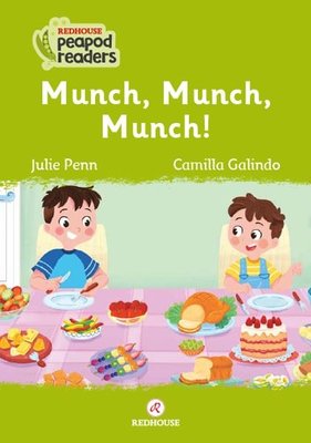 Munch MunchMunch! Redhouse Peapod Readers Julie Penn Redhouse Yayınlar