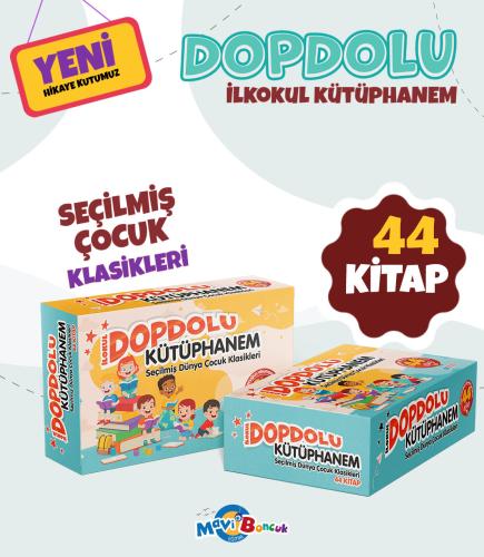 İlkokul Dopdolu Kütüphanem (44 kitap)