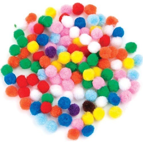 Puti Pom Pom 10 mm 100 Lü 8681322304445