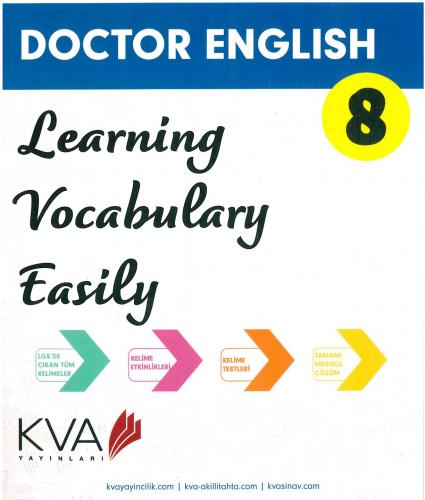 8.Sınıf Doctor English Learning Vocabulary Easily KVA Yayınları