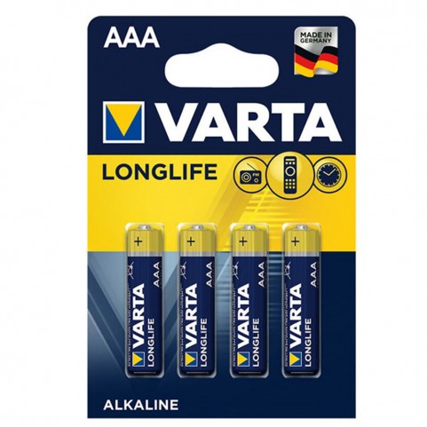 Varta Kalem Pil Aaa 4Lü İnce 4008496525072