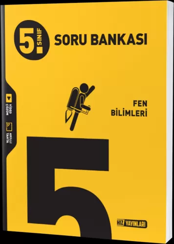 5. Sınıf Fen Bilimleri Soru Bankası Hız Yayınları 9786258394429