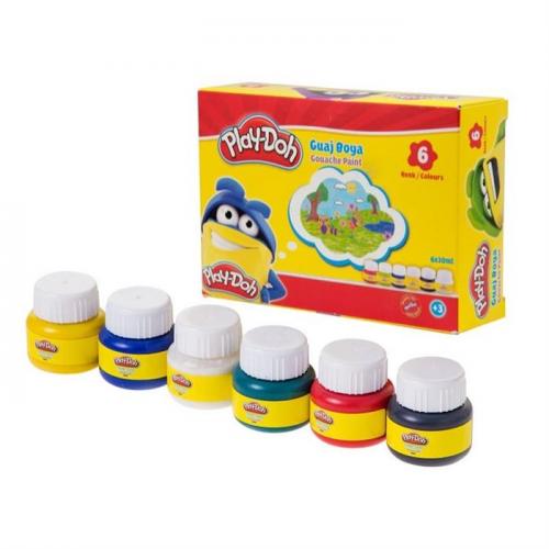 Play-Doh Guaj Boya 6 Renk 30 ml 8697548850574