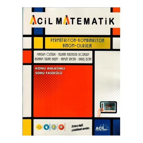 Acil Matematik Permütasyon Kombinasyon Binom Olasılık Acil Yayınları