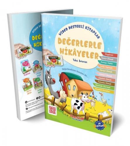 Değerlerle Hikayeler Seti - 10 Kitap Takım