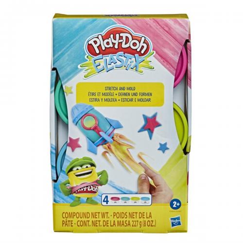 Play-doh Elastik 4'lü Hamur E6967