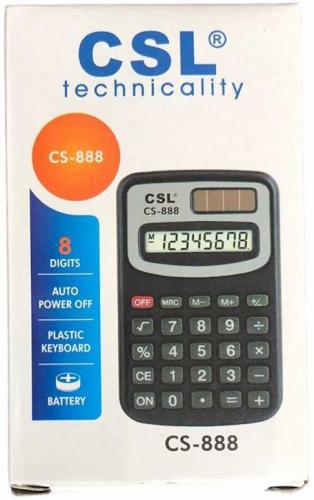 CSL CS-888 8 Hane Cep Tipi Hesap Makinesi 6972267370100