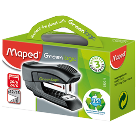 Maped Küçük Zımba Makinası Greenlogıc Mini