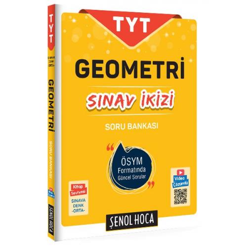 TYT Geometri Sınav İkizi Soru Bankası Şenol Hoca Yayınları