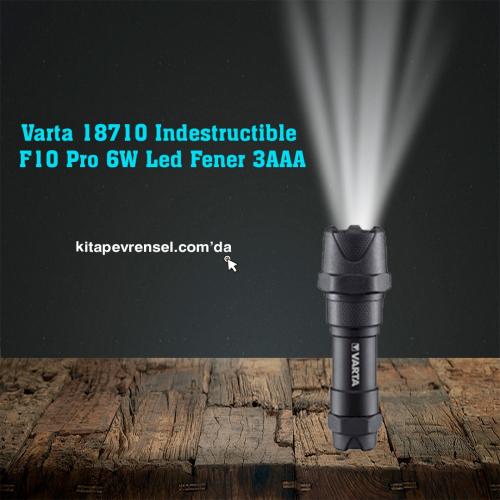 Varta 18710 Indestructible F10 Pro 6W Led Fener 3AAA